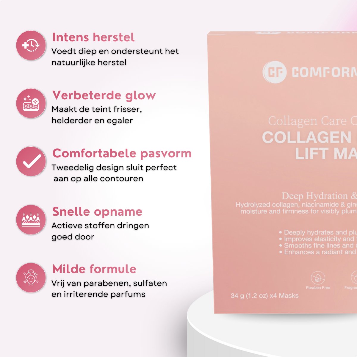 collageen gezichtsmasker
